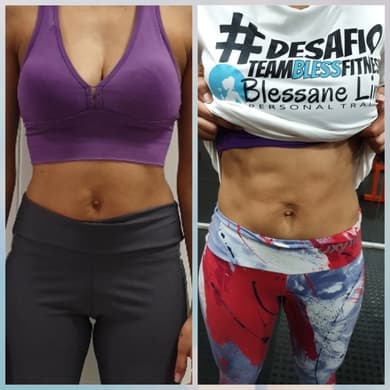 Patrícia — antes e depois