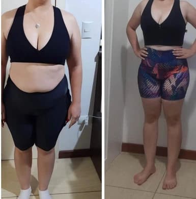 Juliana — antes e depois